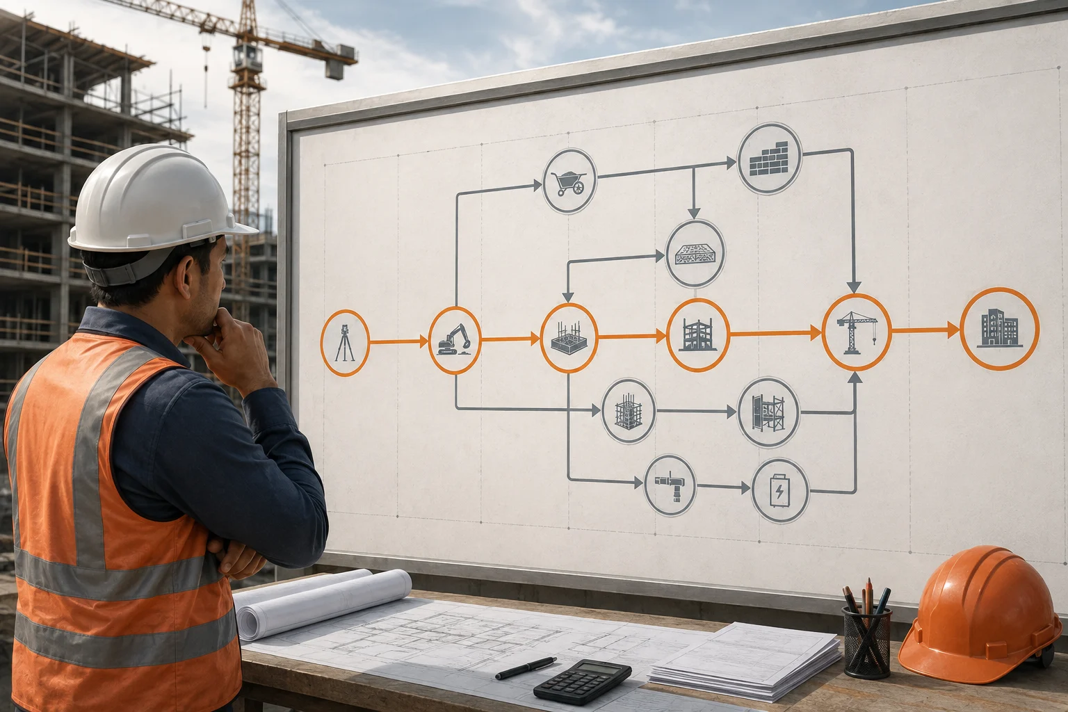 critical path method proyek konstruksi untuk jadwal proyek